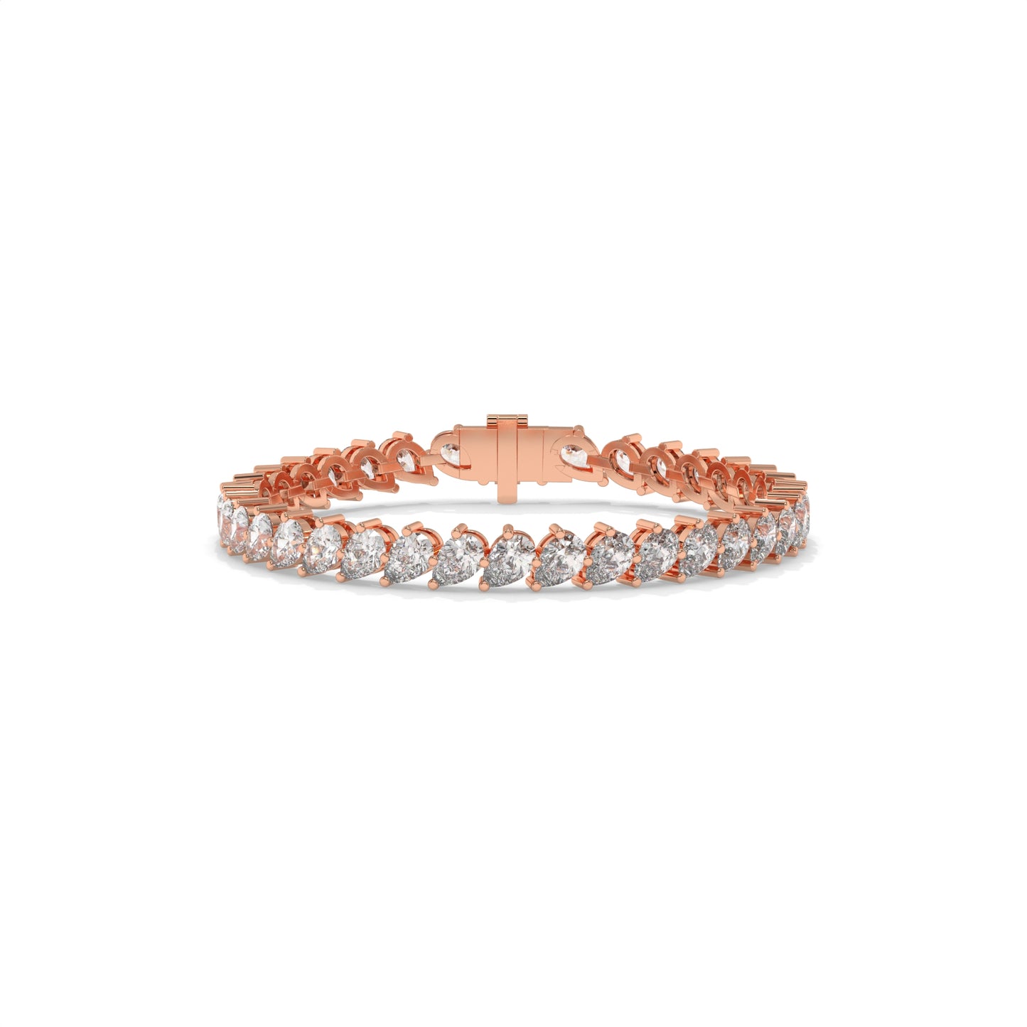 9.60 CTW Diamond Tennis Bracelet