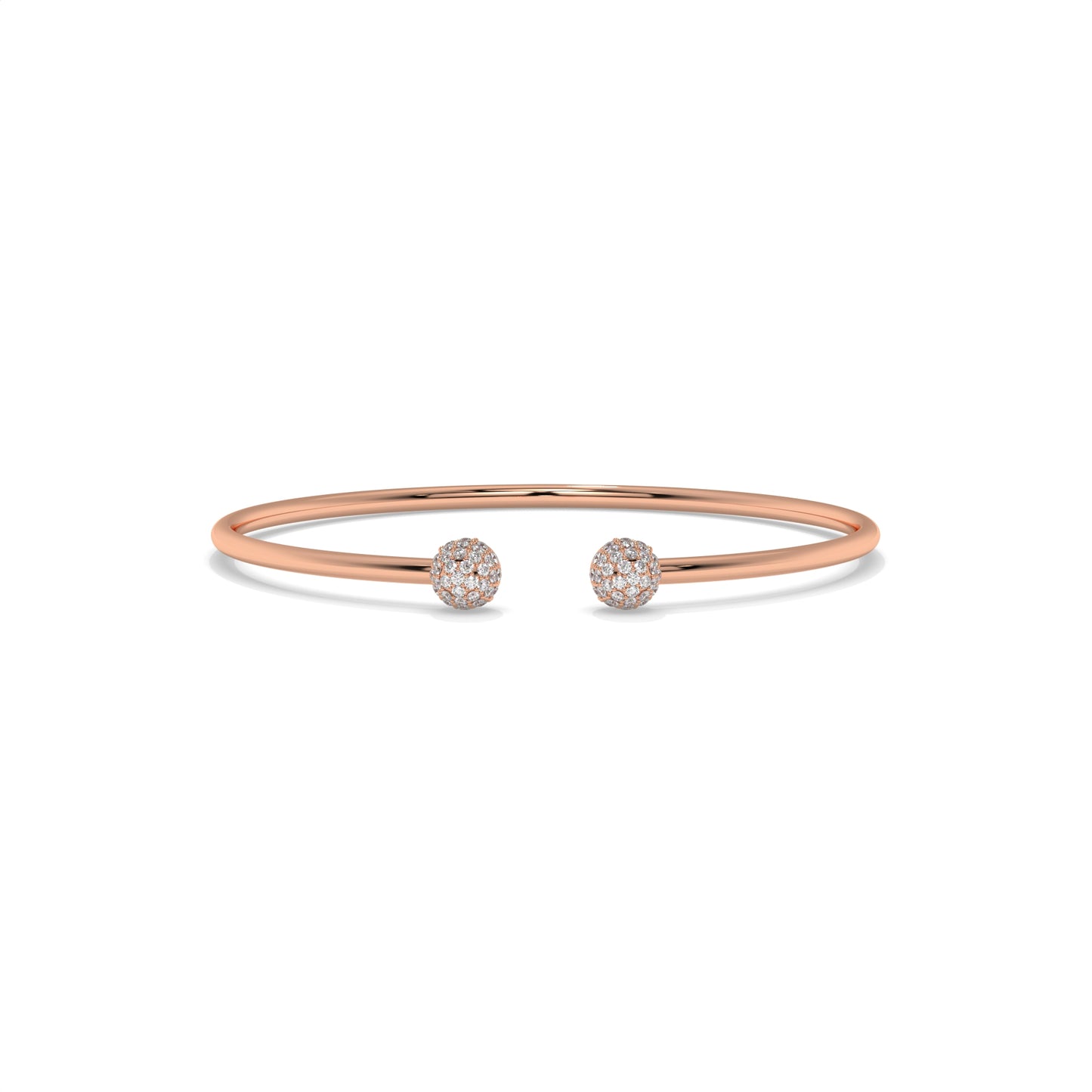 Open Cuff Diamond Bracelet – 0.47 CTW