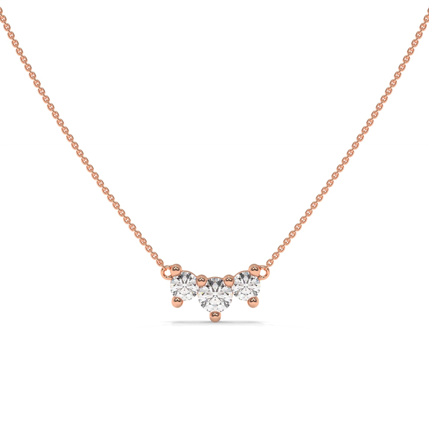 Celestial Cluster Diamond Pendant Necklace – 0.53 CTW