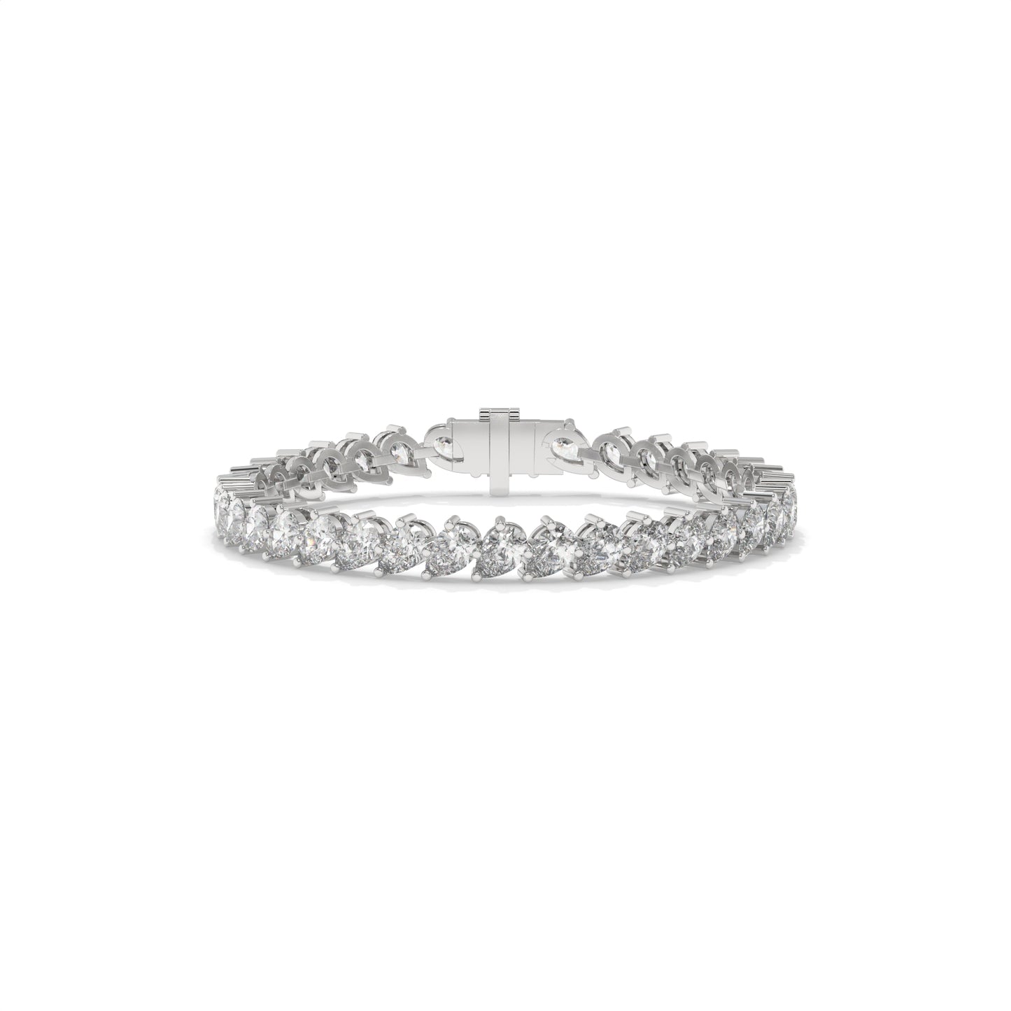 9.60 CTW Diamond Tennis Bracelet