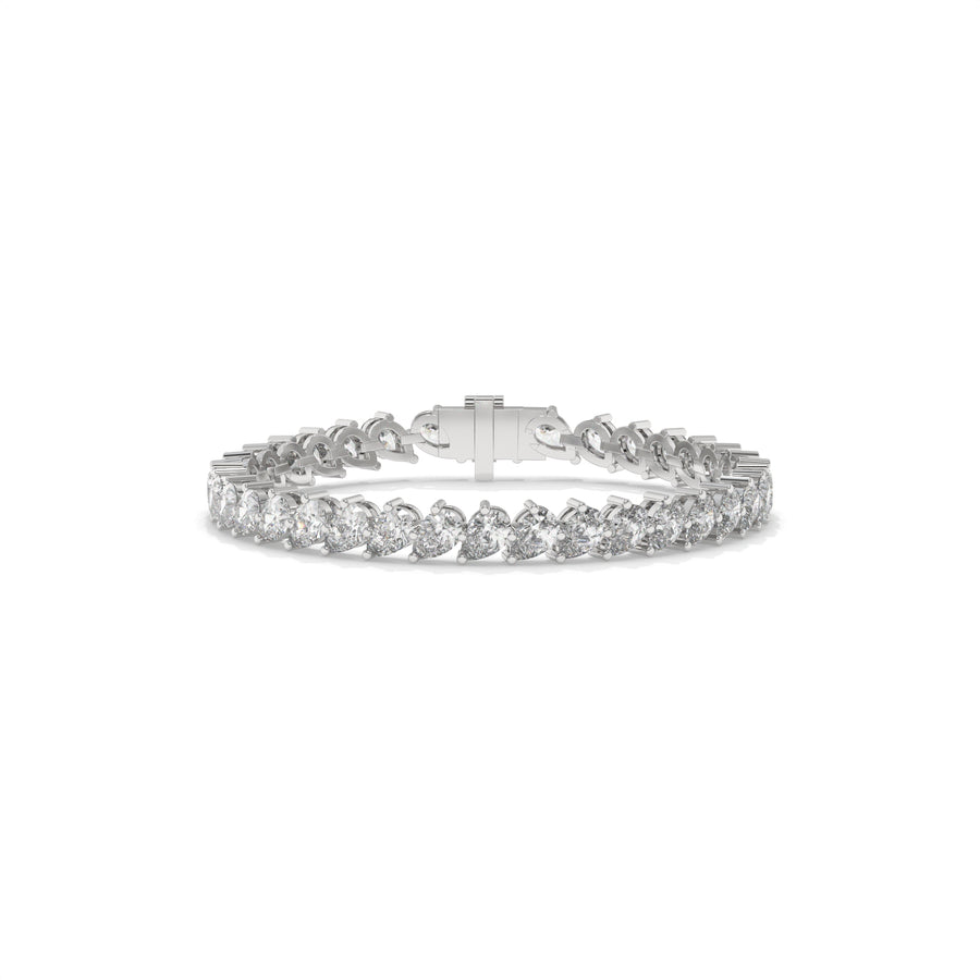 9.60 CTW Diamond Tennis Bracelet