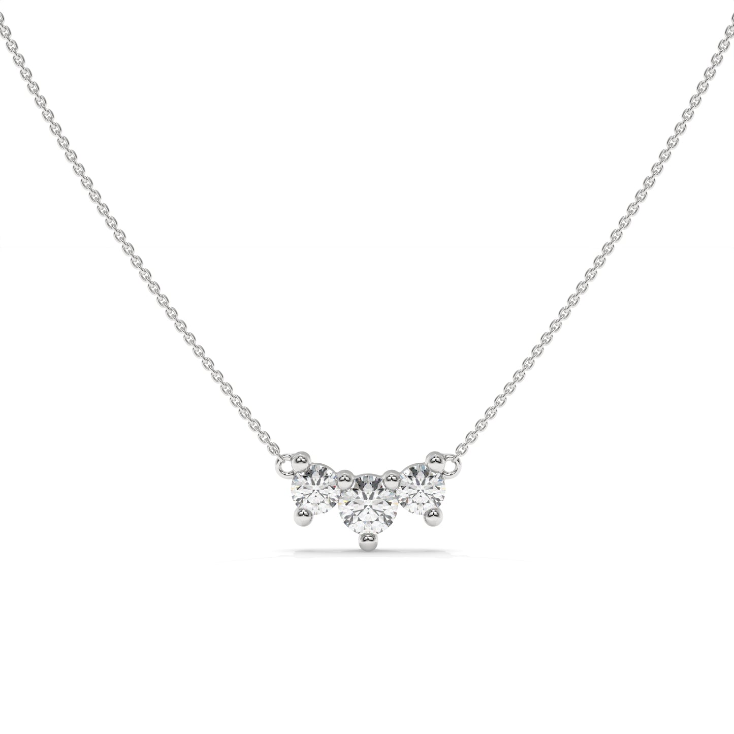 Celestial Cluster Diamond Pendant Necklace – 0.53 CTW