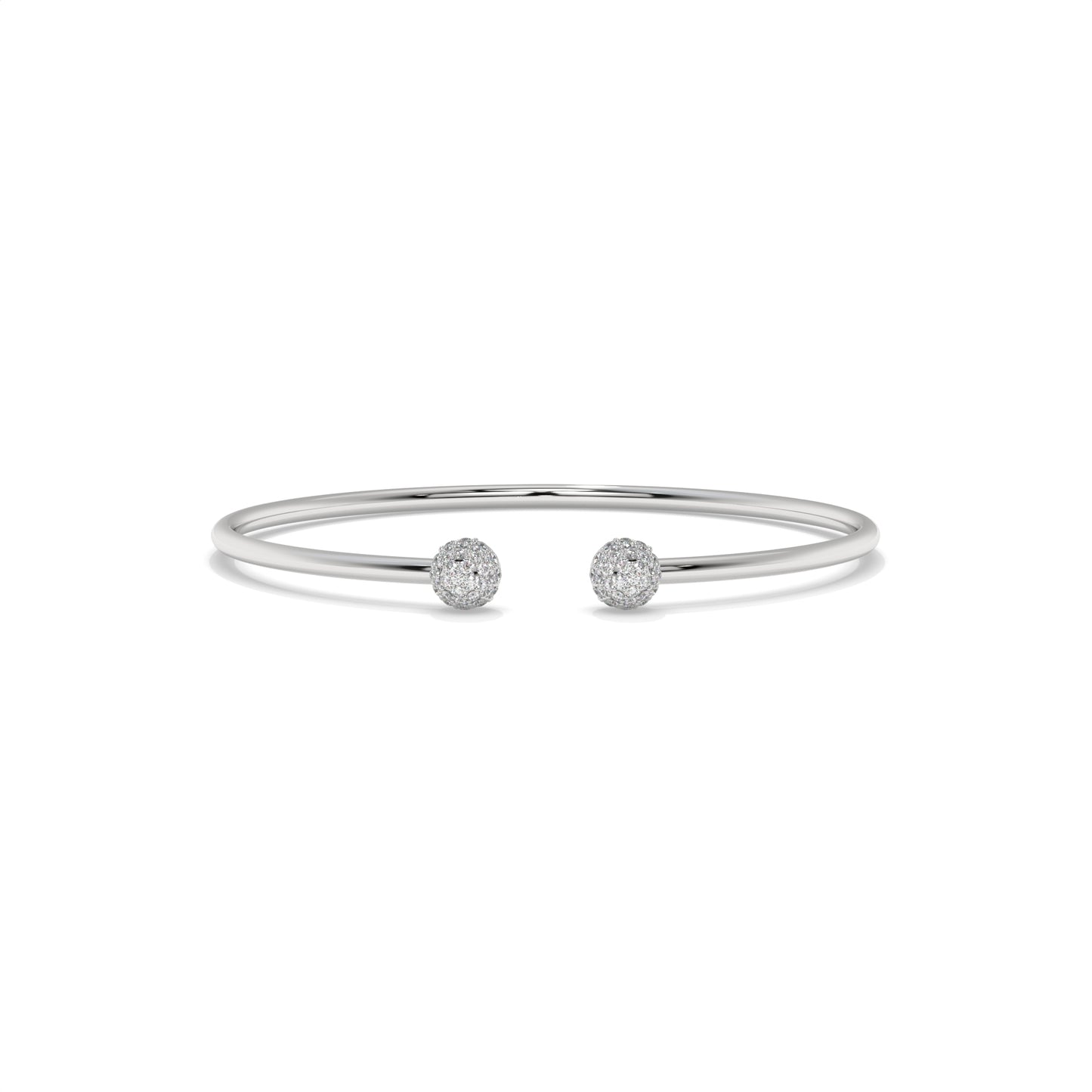 Open Cuff Diamond Bracelet – 0.47 CTW