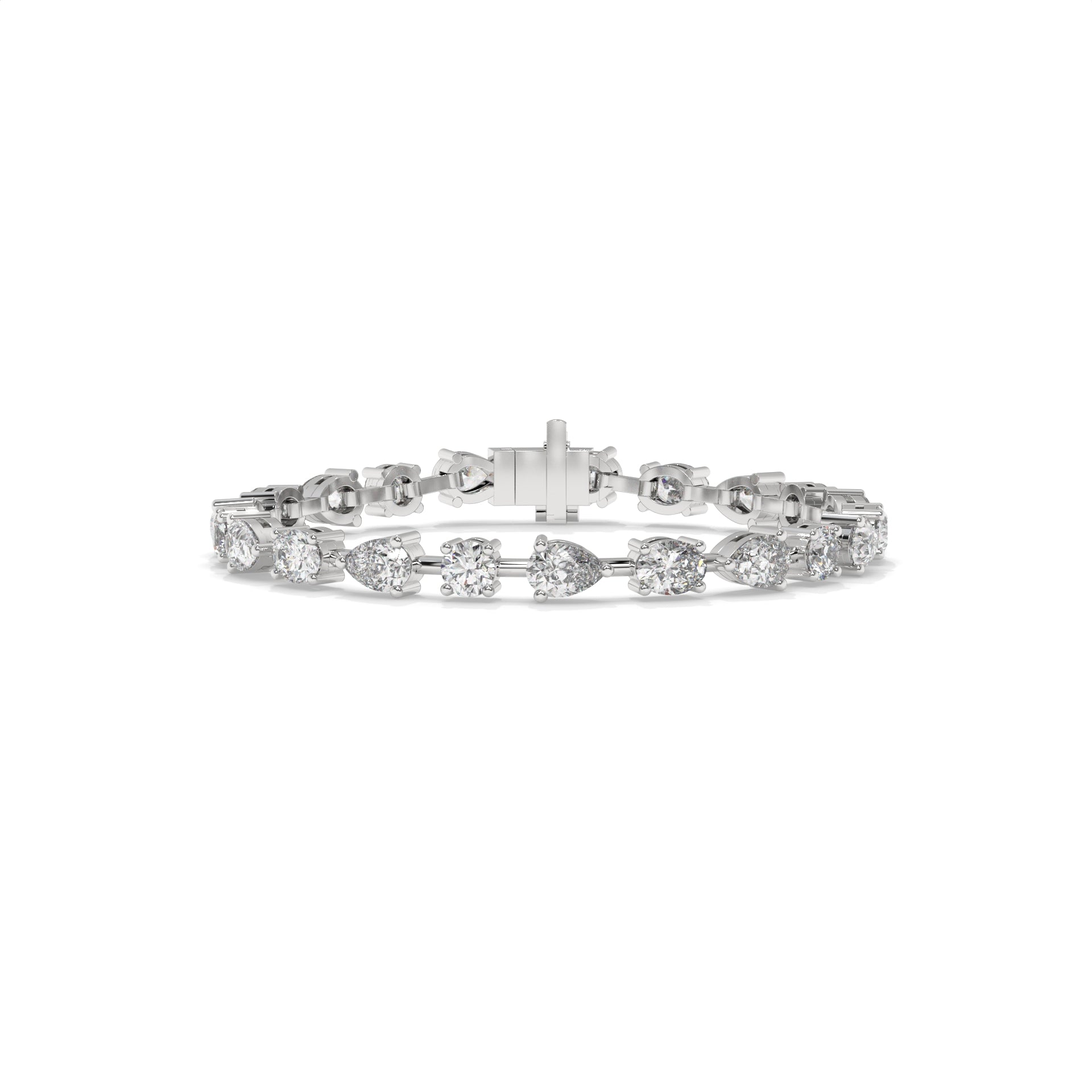 6.58 CTW Classic Diamond Tennis Bracelet