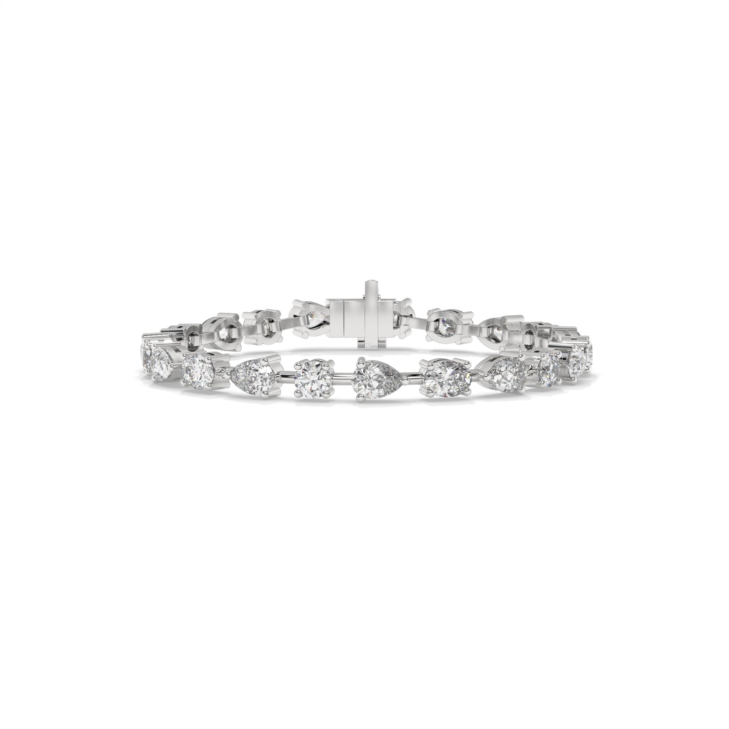 6.58 CTW Classic Diamond Tennis Bracelet