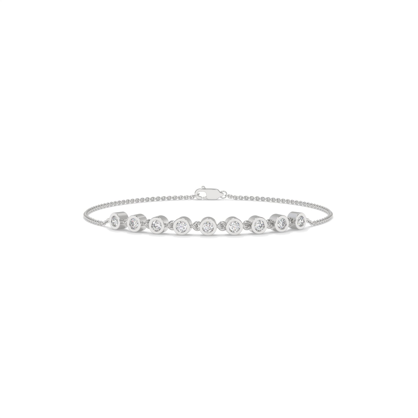 Graduated Diamond Station Bracelet – 0.51 CTW