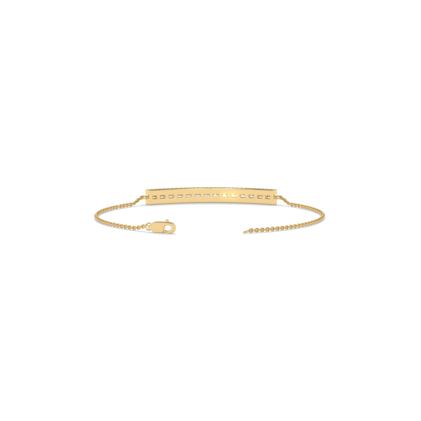Pavé Diamond Bar Bracelet – 0.65 CTW