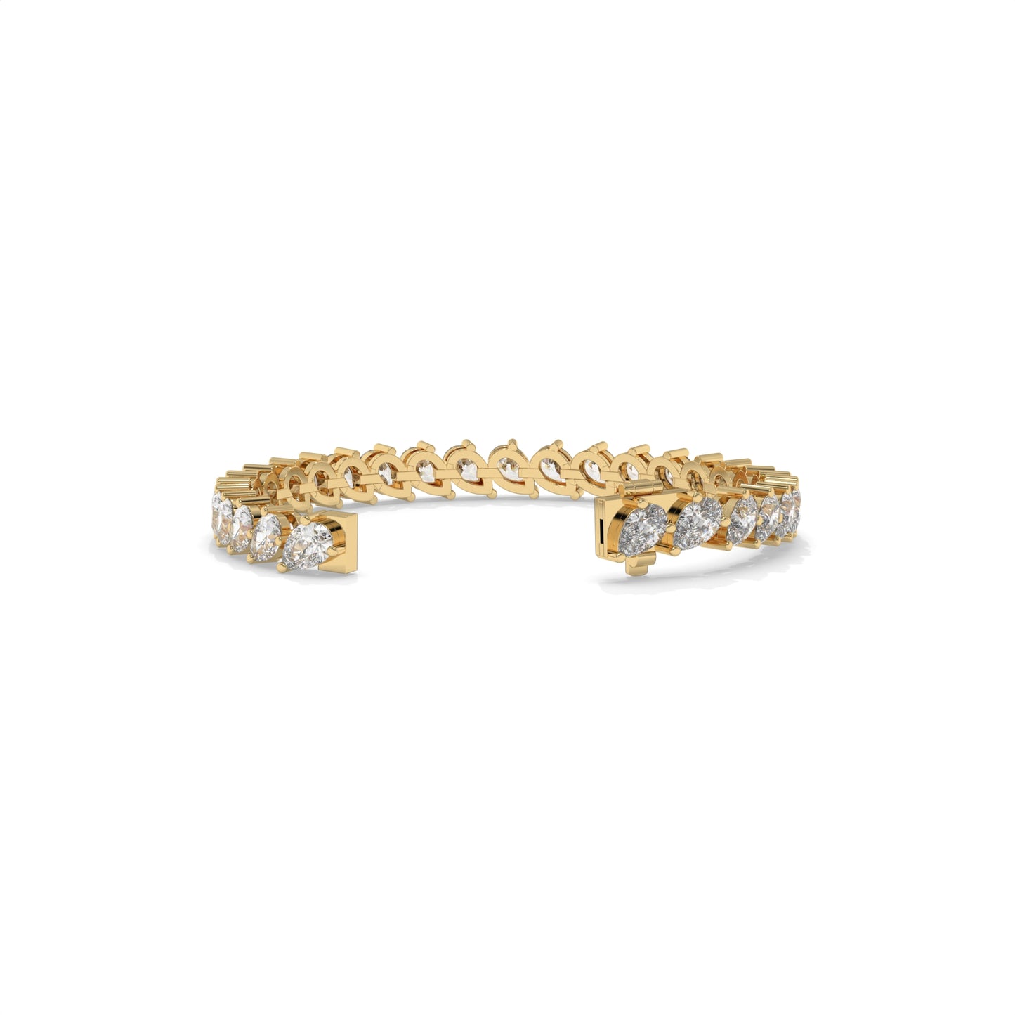 9.60 CTW Diamond Tennis Bracelet