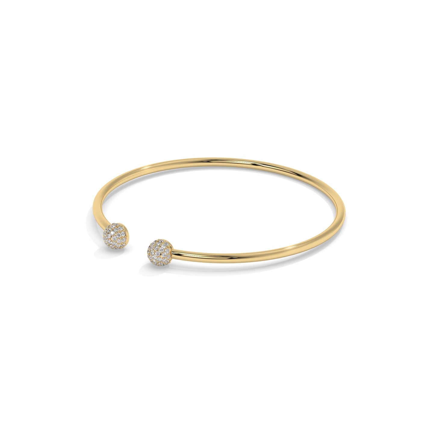 Open Cuff Diamond Bracelet – 0.47 CTW