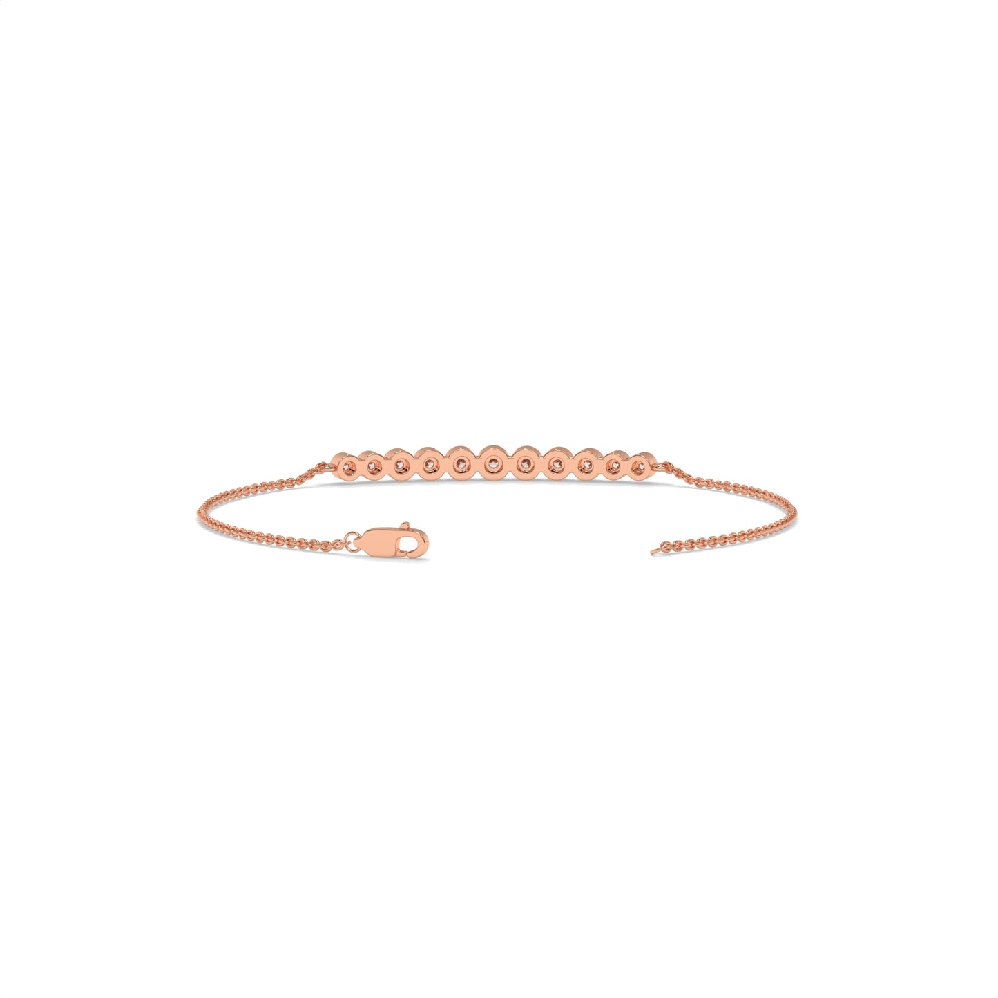 0.25 CTW Diamond Bar Bracelet