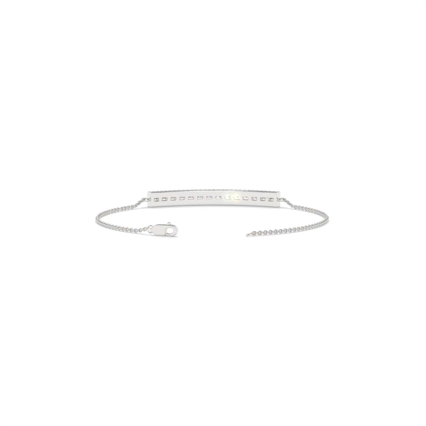 Pavé Diamond Bar Bracelet – 0.65 CTW