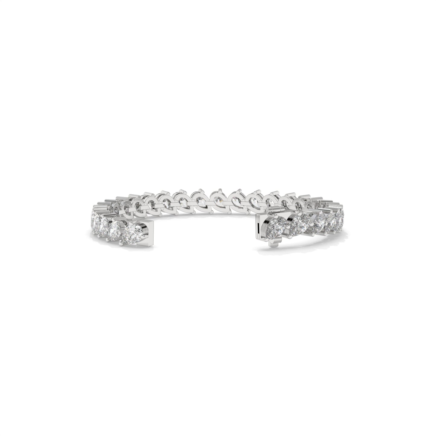 9.60 CTW Diamond Tennis Bracelet