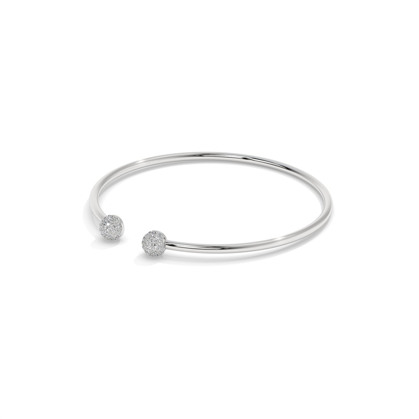 Open Cuff Diamond Bracelet – 0.47 CTW