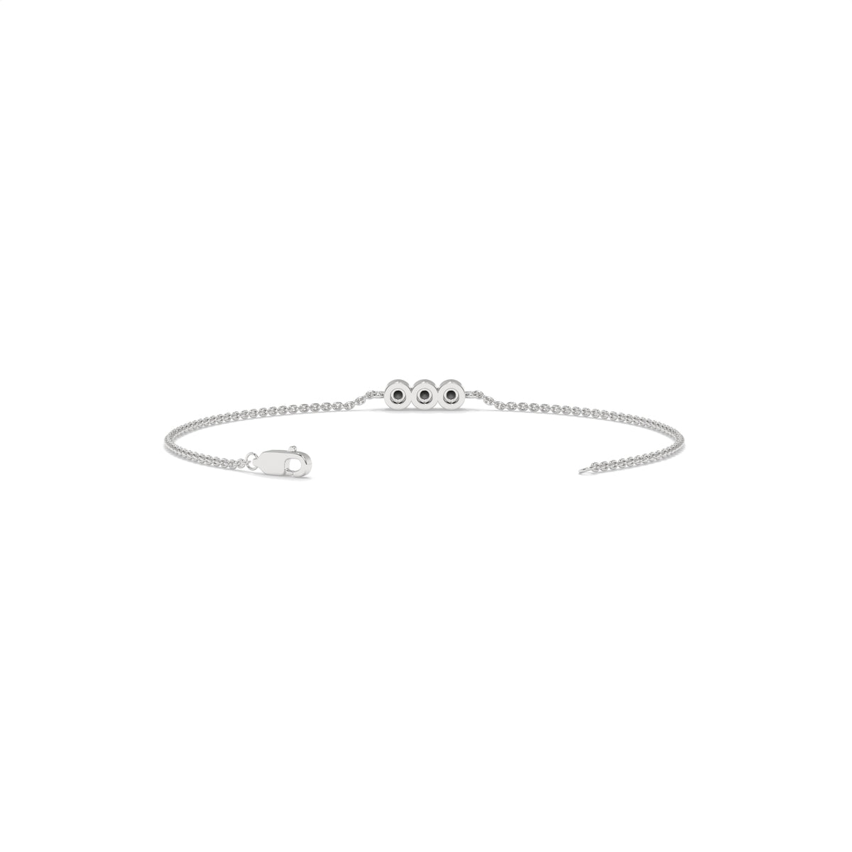 0.10 CTW Lab-Grown Diamond Minimal Bracelet