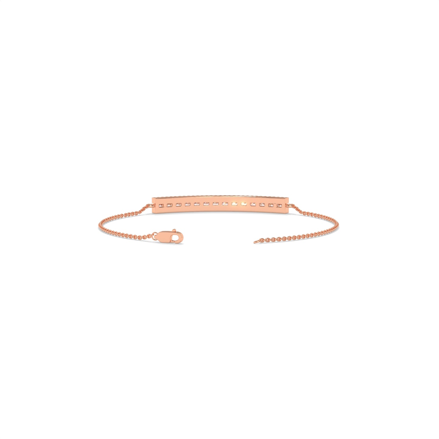 Pavé Diamond Bar Bracelet – 0.65 CTW
