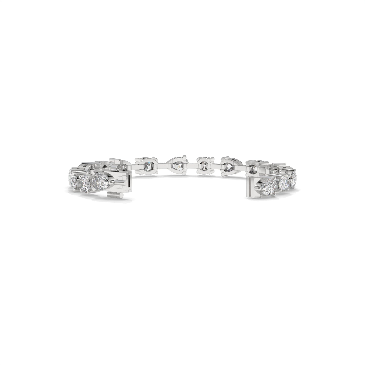 6.58 CTW Classic Diamond Tennis Bracelet