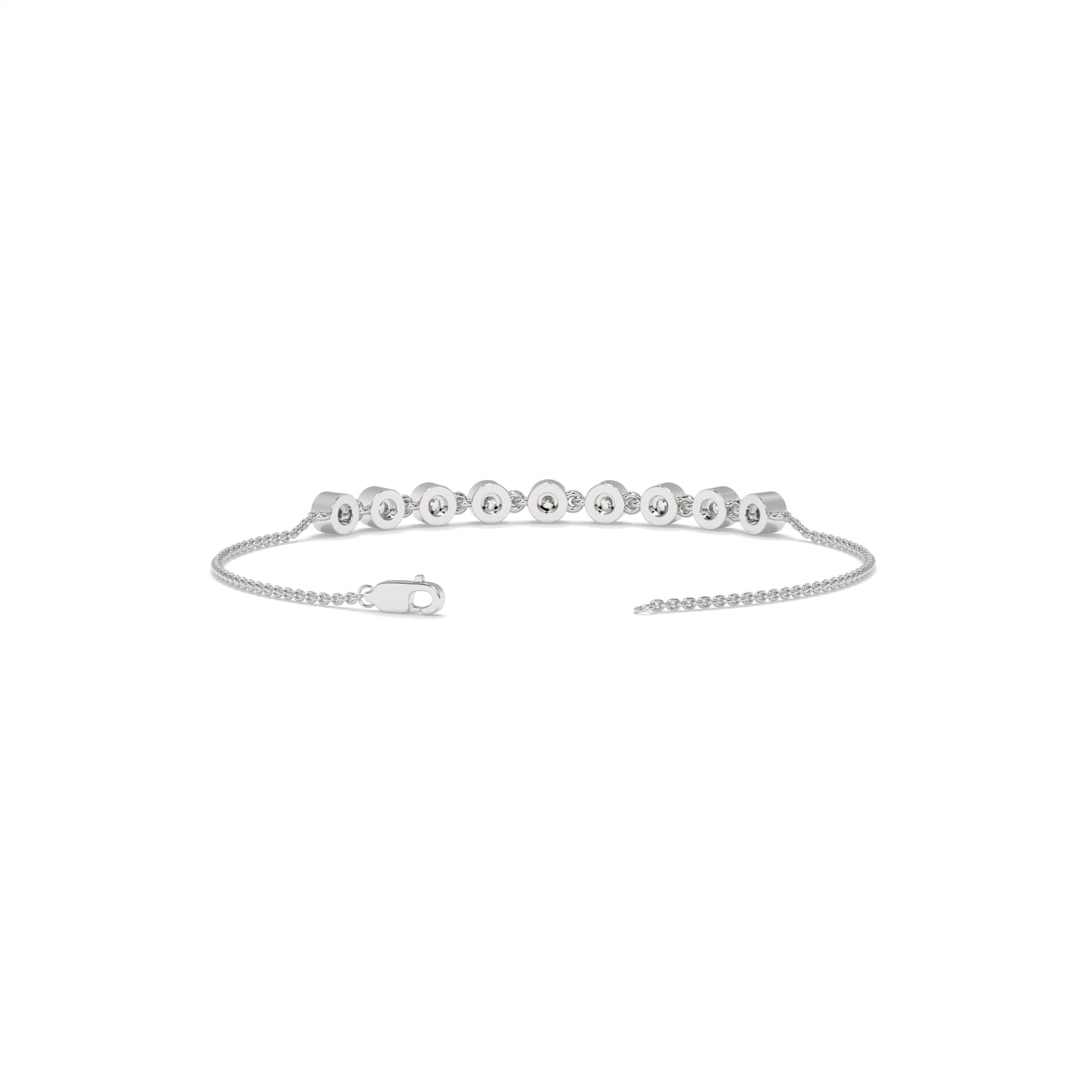 Graduated Diamond Station Bracelet – 0.51 CTW
