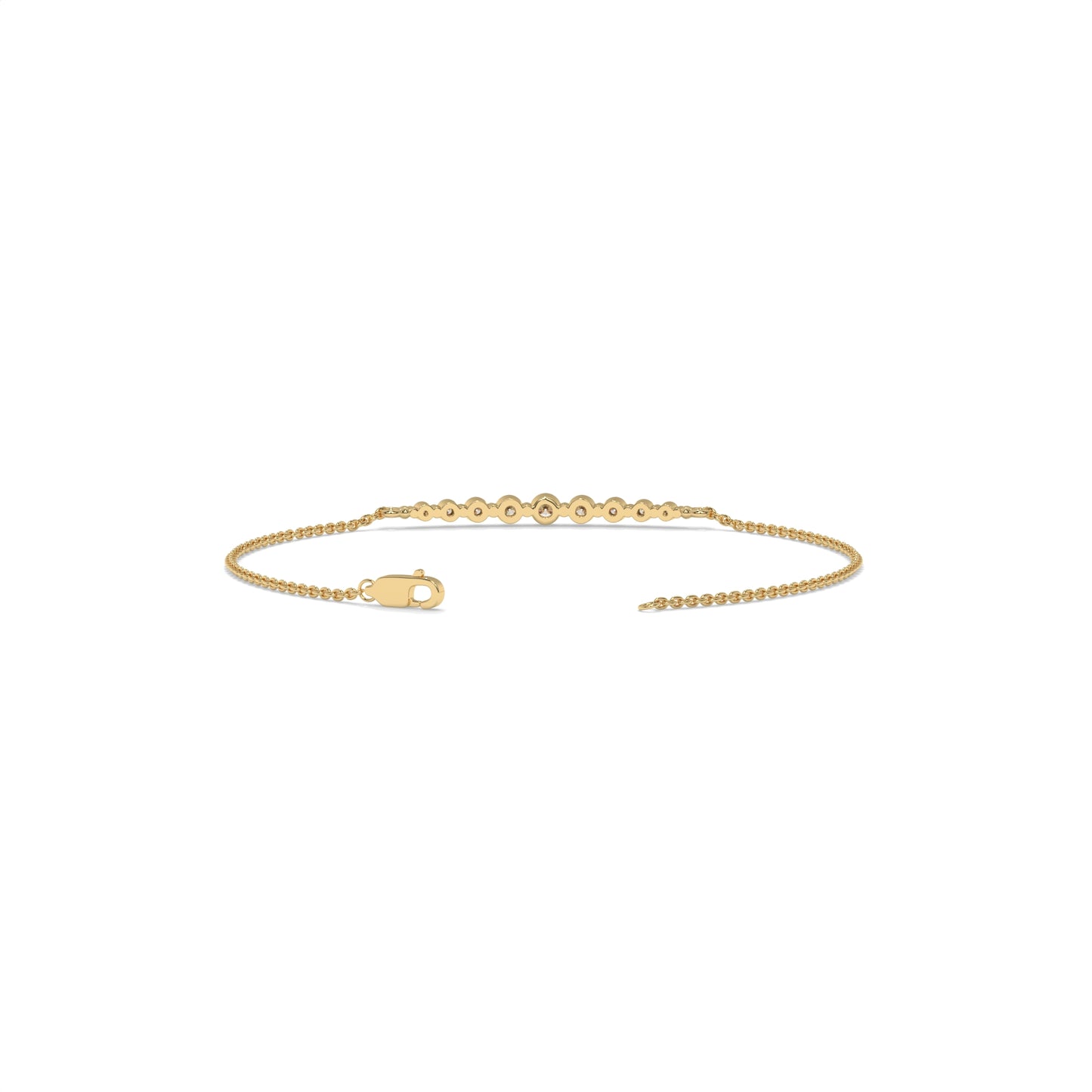 Minimalist Diamond Bar Bracelet – 0.31 CTW