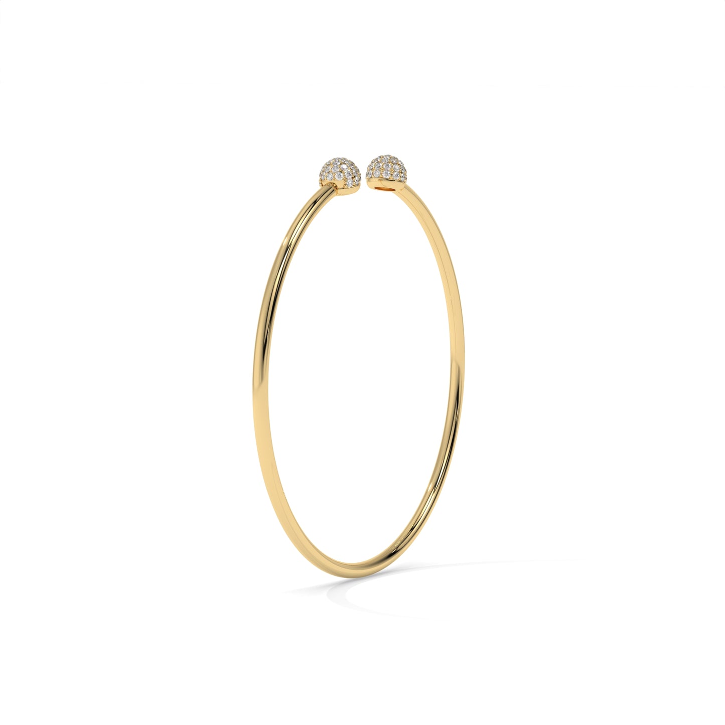 Open Cuff Diamond Bracelet – 0.47 CTW