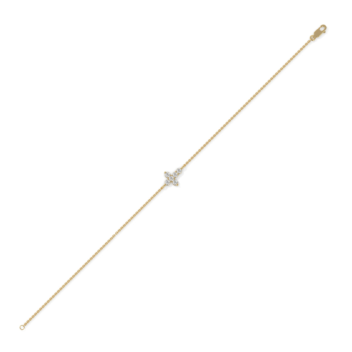 0.20 CTW Lab-Grown Diamond Minimal Bracelet