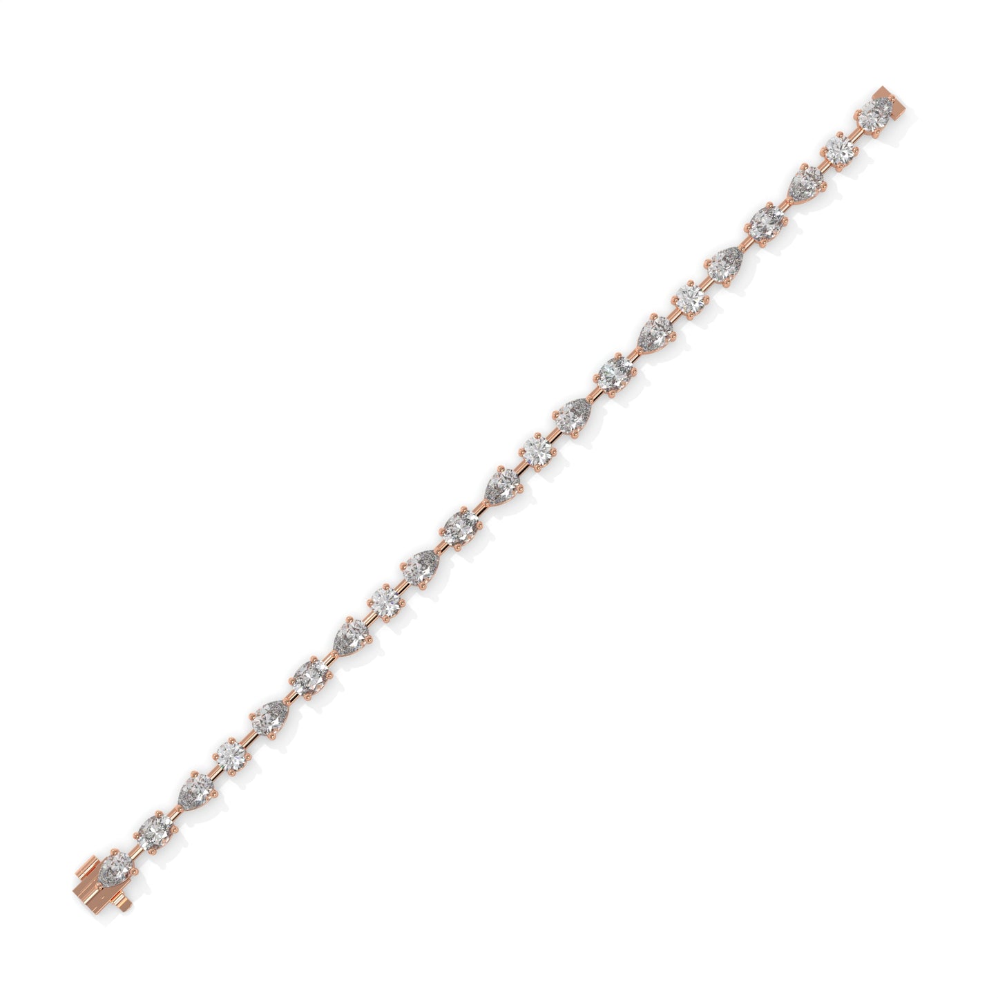 6.58 CTW Classic Diamond Tennis Bracelet