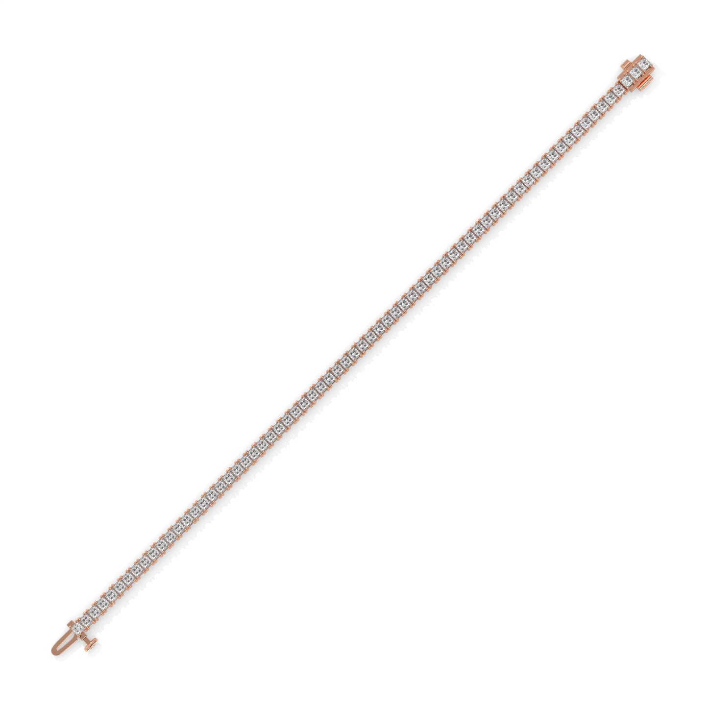 5.84 CTW Diamond Tennis Bracelet