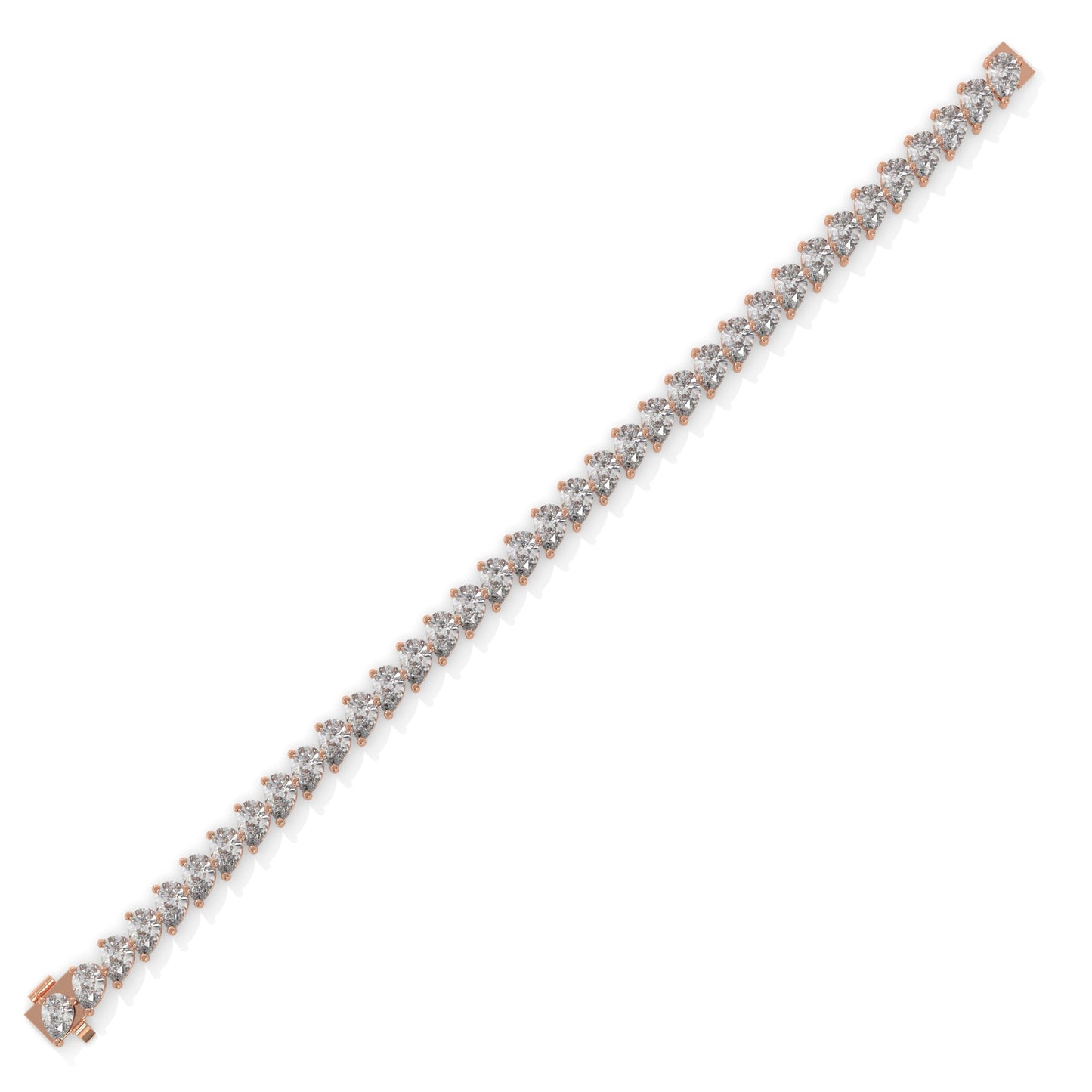 9.60 CTW Diamond Tennis Bracelet