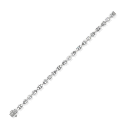 6.58 CTW Classic Diamond Tennis Bracelet