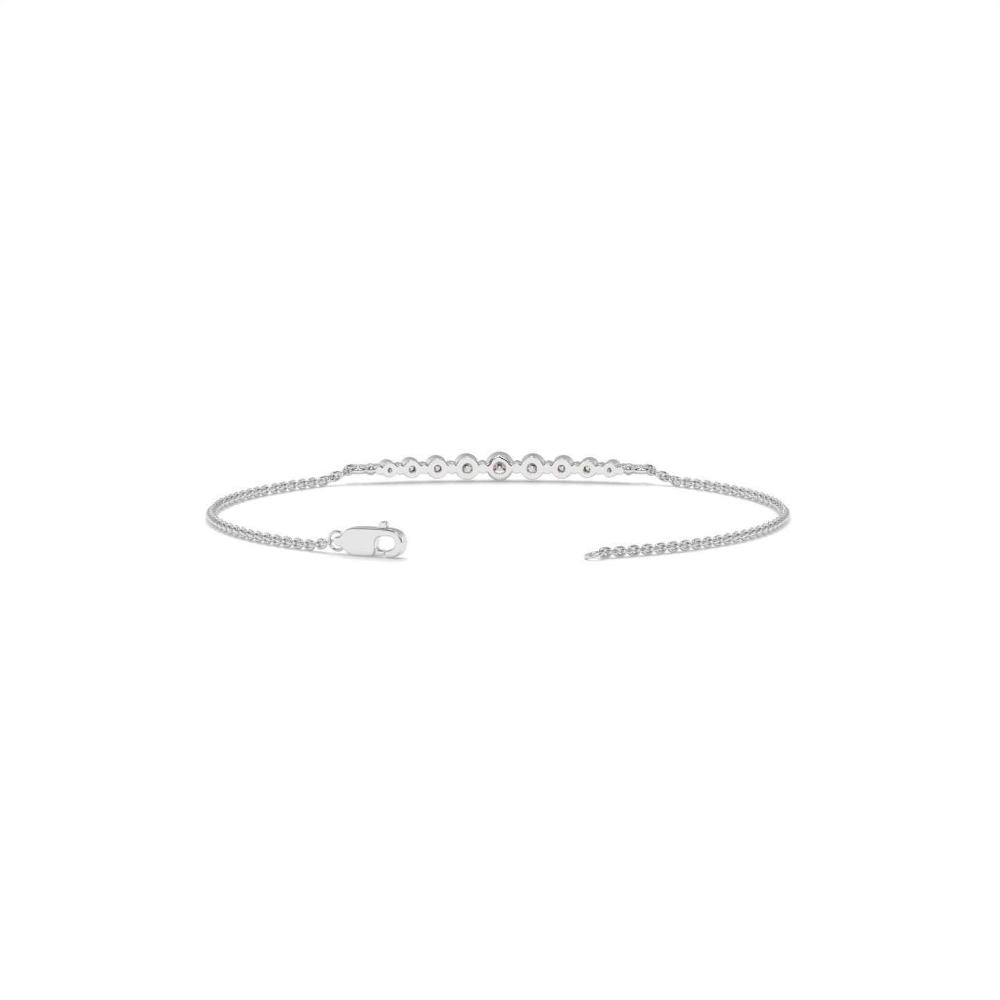 Minimalist Diamond Bar Bracelet – 0.31 CTW