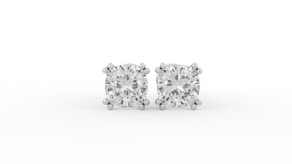 1.30 CTW Round Diamond Stud Earrings
