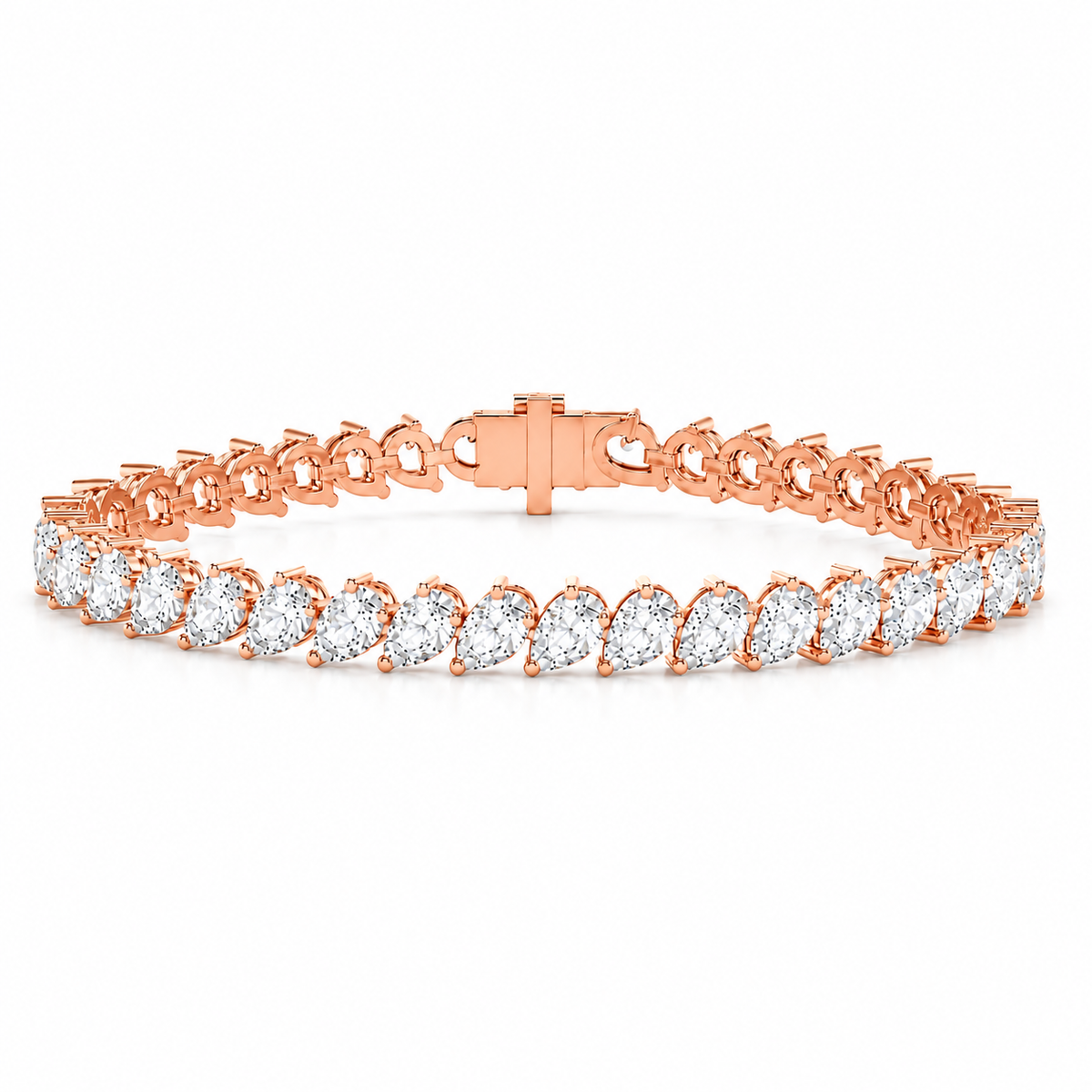 9.60 CTW Diamond Tennis Bracelet