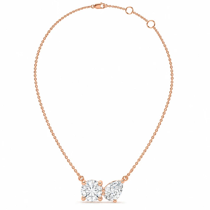 2.00-ctw-diamond-bow-necklace-rose-gold-full-view
