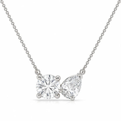 2.00-ctw-diamond-bow-necklace-white-gold-front-view