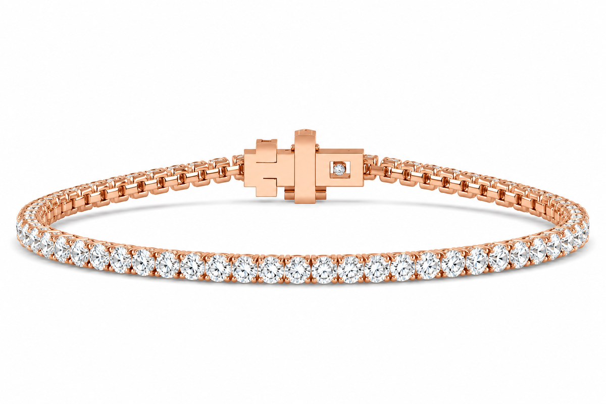 2.10 CTW Lab-Grown Diamond Tennis Bracelet – 2.0MM-1