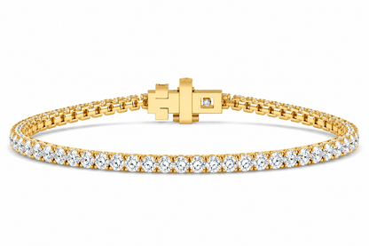 2.10 CTW Lab-Grown Diamond Tennis Bracelet – 2.0MM-2