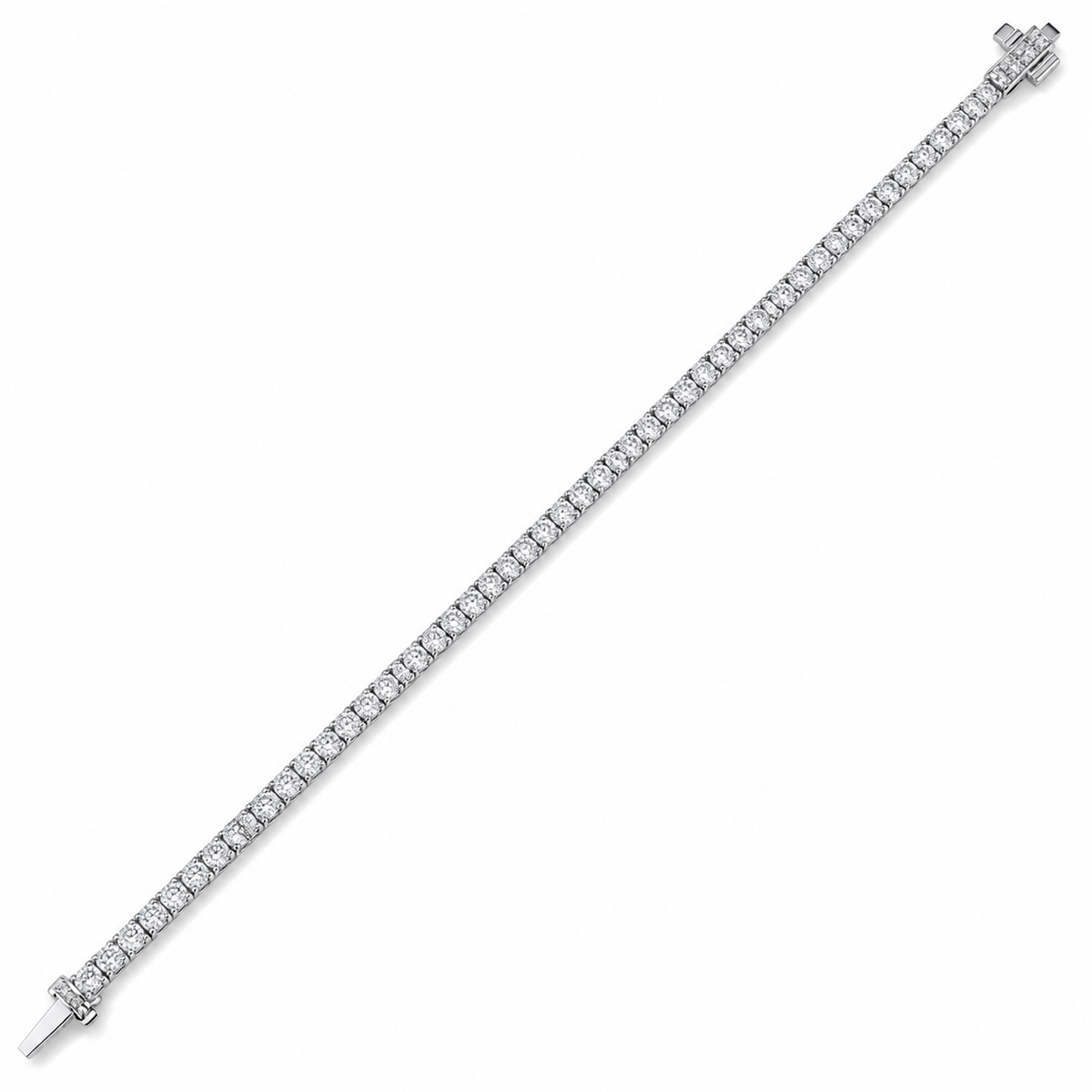 2.10 CTW Lab-Grown Diamond Tennis Bracelet – 2.0MM-5