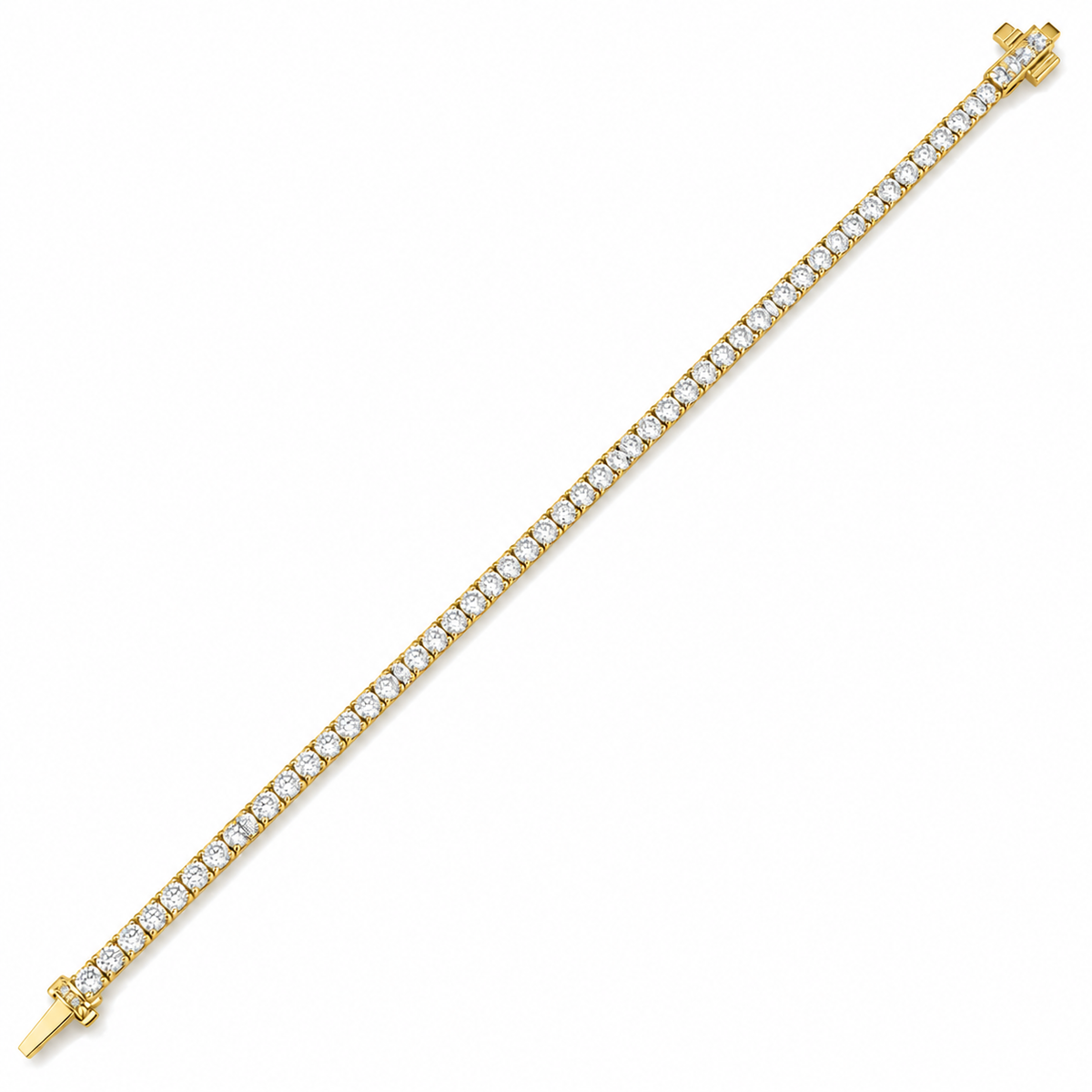 2.10 CTW Lab-Grown Diamond Tennis Bracelet – 2.0MM-7