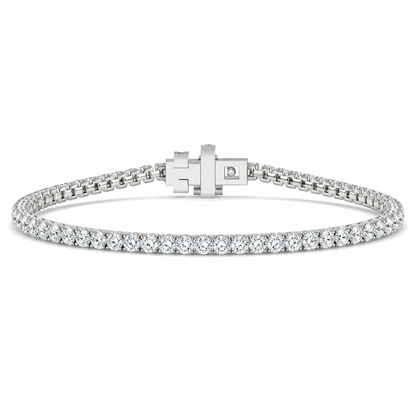 2.10 CTW Lab-Grown Diamond Tennis Bracelet – 2.0MM