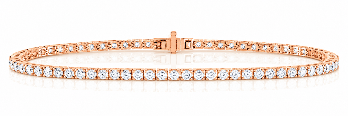 2.3mm Diamond Tennis Bracelet – 2.34 CTW-2