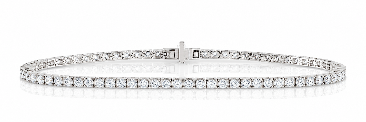 2.3mm Diamond Tennis Bracelet – 2.34 CTW
