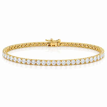 2.5mm Diamond Tennis Bracelet – 3.77 CTW-3
