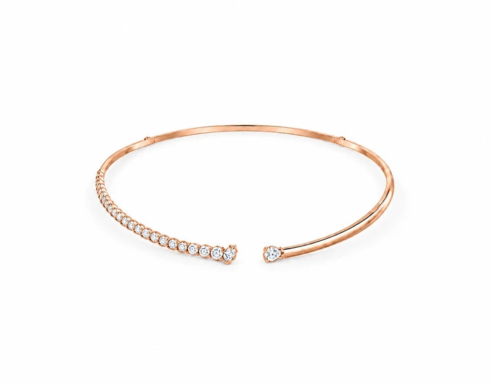 2.94-ctw-diamond-tennis-necklace-rose-gold-front-view