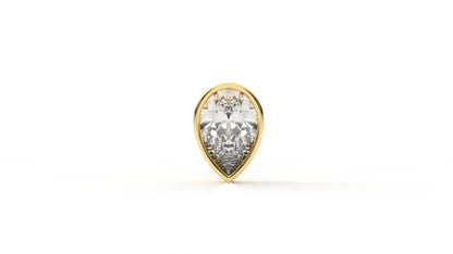 2.00 CTW Pear Shaped Diamond Solitaire Pendant
