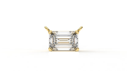 2.00 CTW Emerald Cut Diamond Solitaire Pendant