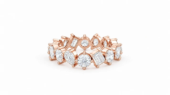 3.00-ctw-diamond-cluster-ring-rose-gold-front-view
