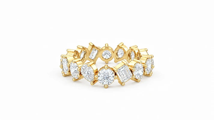 3.00-ctw-diamond-cluster-ring-yellow-gold-front-view
