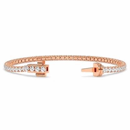 3.16 CTW Lab-Grown Diamond Tennis Bracelet – 2.3MM-4