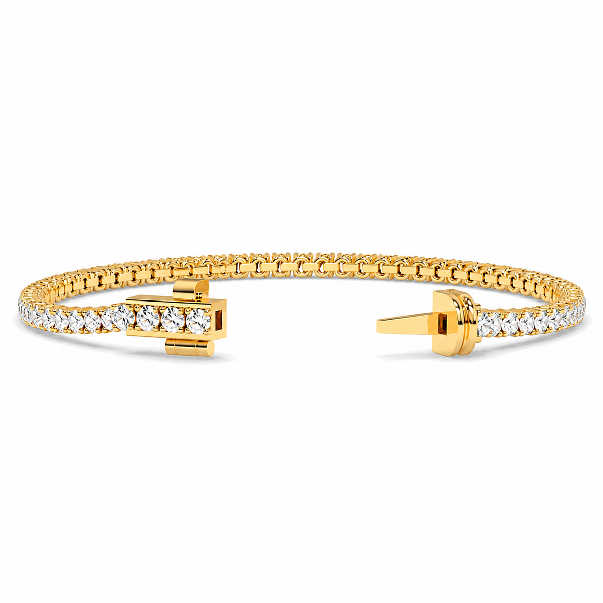 3.16 CTW Lab-Grown Diamond Tennis Bracelet – 2.3MM-5