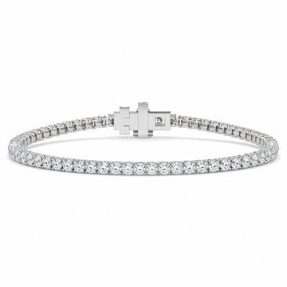 3.16 CTW Lab-Grown Diamond Tennis Bracelet – 2.3MM