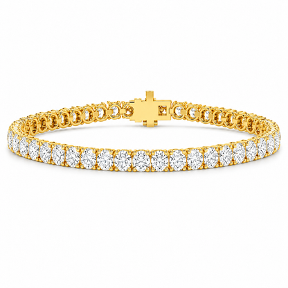 3.7MM Diamond Tennis Bracelet - 8.00 CTW-3